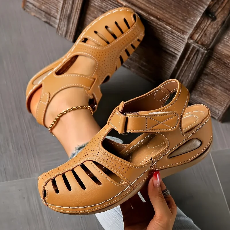 Women Sandals Women Sandals Summer Bunion Corrector Premium Orthopedic Heels Wedge Vulcanized Shoes Pantuflas Mujer