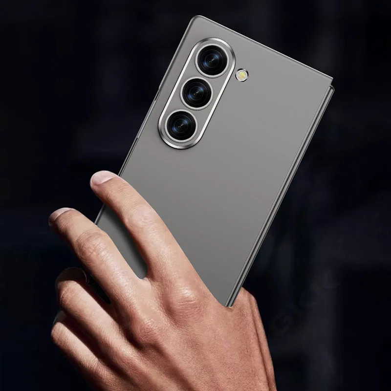 Ultra-thin Armor Plastic Case For Samsung Galaxy Z Fold 6 Camera Protective Shoc