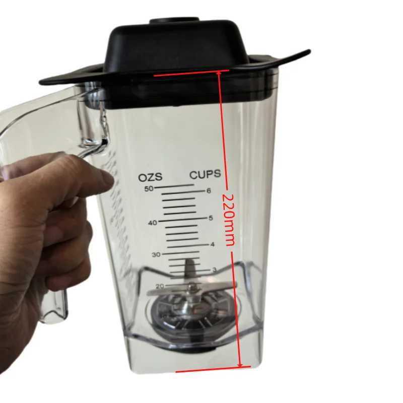Blender Cup Original Mixing Cup ATAI JTC TM-800A TM800AQ Smoothie Maker replacement container/knife/lid