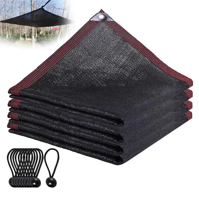 Garden Sun Shade Net Sunshade Képernyő Napellenző Hálófedél Fényvédő 3X2M - Image 4