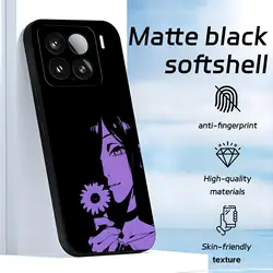 Chainsaw Man Reze Soft Black Shockproof Phone Case for Xiaomi 14 (Black10)