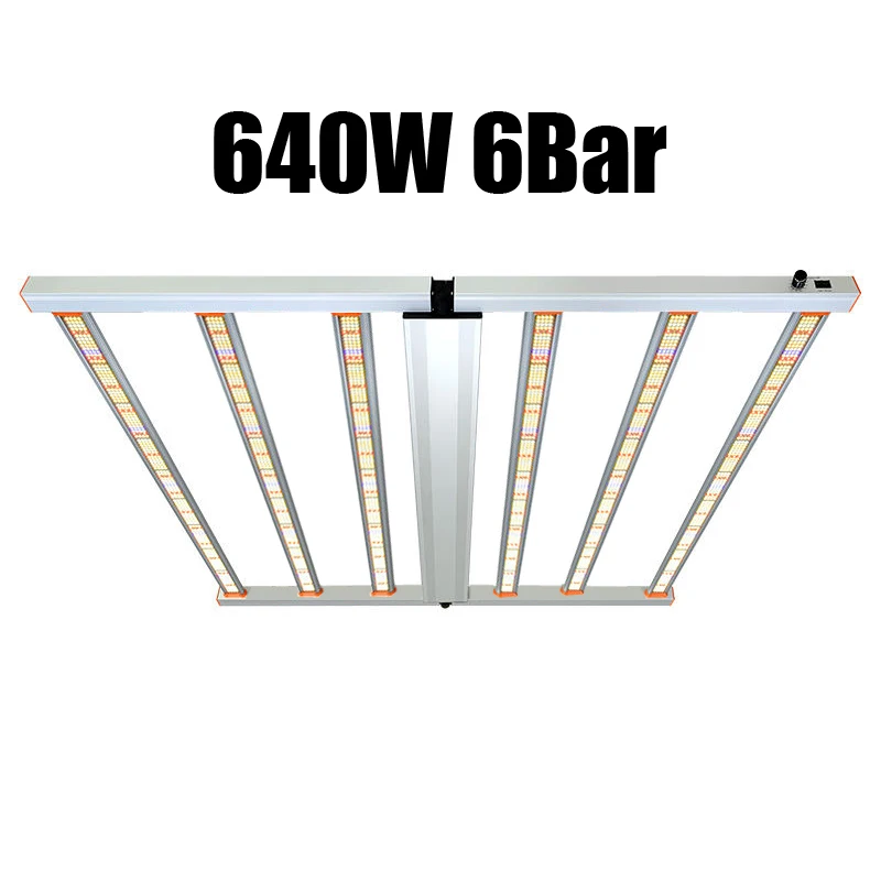 thumbnail image 1 of Lámpara de cultivo LED autónoma UV IR para plantas de interior con conexión en cadena, atenuación de 0 a 10 V, espectro completo, para crecimiento hidropónico comercial, 1 of 5