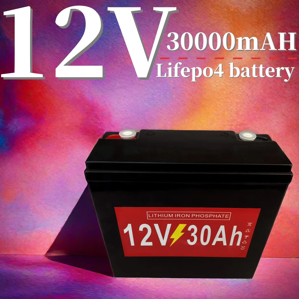 

power bank 12 30Ah Lithium Iron Phosphate rechargeable battery Applicable to children's electric toy car - electric spray, etc