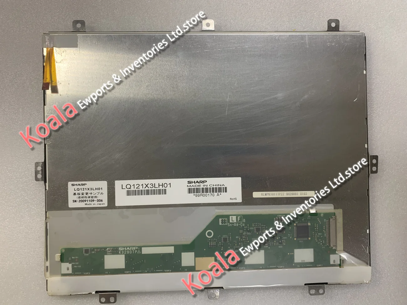 

LQ121X3LH01 12.1 INCH DISPLAY SCREEN ORIGINAL 1024*768 TFT