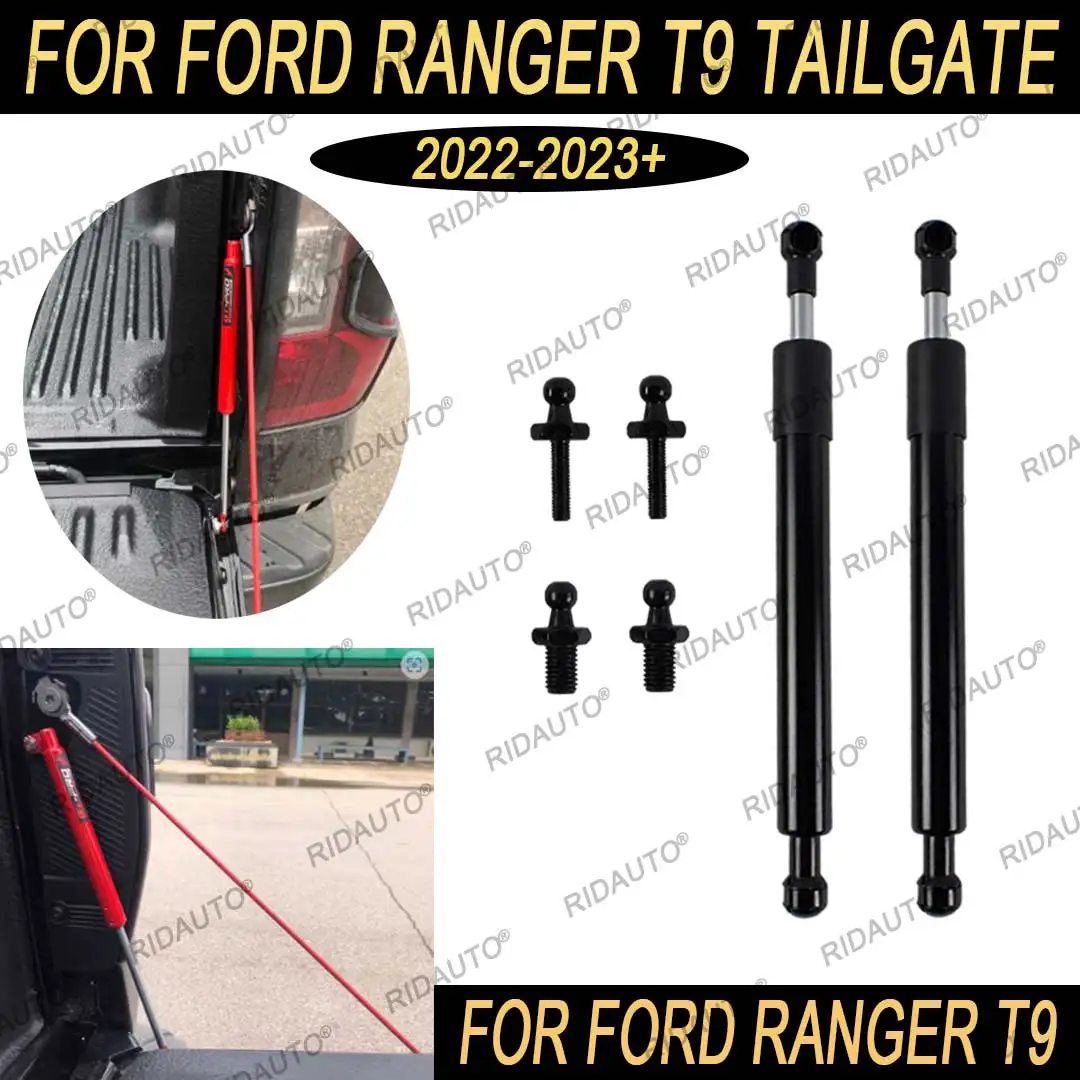 Rear Gate Damper Strut Set Steel For Ford Ranger Upgrades T9 Pickup Truck Accessories Australia