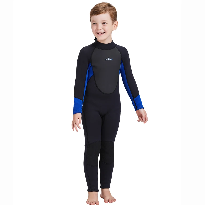 

Underwater Full Wetsuit 3mm for Boys Surfing Scuba Diving Suit Swimsuit Kids Neoprene Thick Swimwear Rash Guards Wetsuits