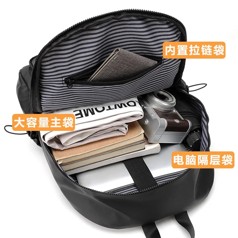 Mens Backpack 15.6inch Laptop Bags Large Capacity Waterproof Expandable Male Business Travel Back Pack
