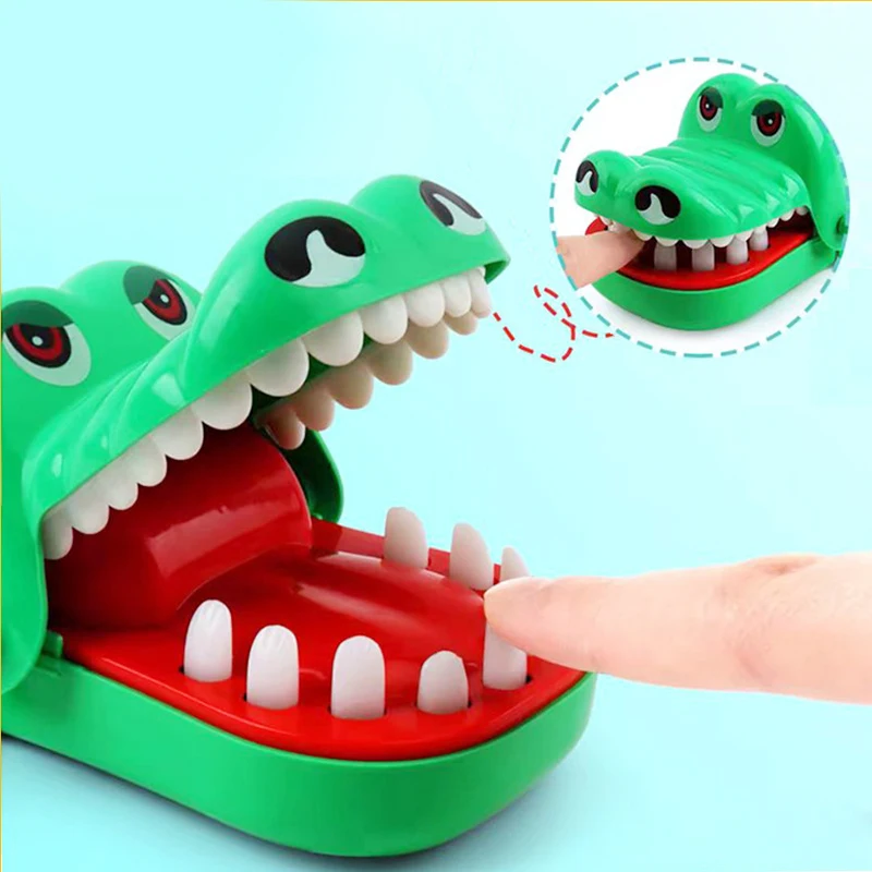 Crocodile Teeth Alligator Biting Finger Dentist Games Funny For Party And Children Game Of Luck Pranks creativity Toys For Kids prank toys joke toys crocodile toys childrens toys