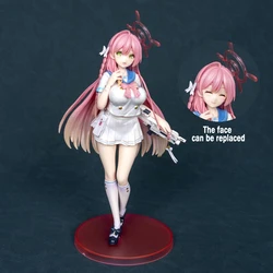 Anime Blue Archive Urawa Hanako Action Figure - 9.45in PVC Statue Collectible Toy Gift (A)