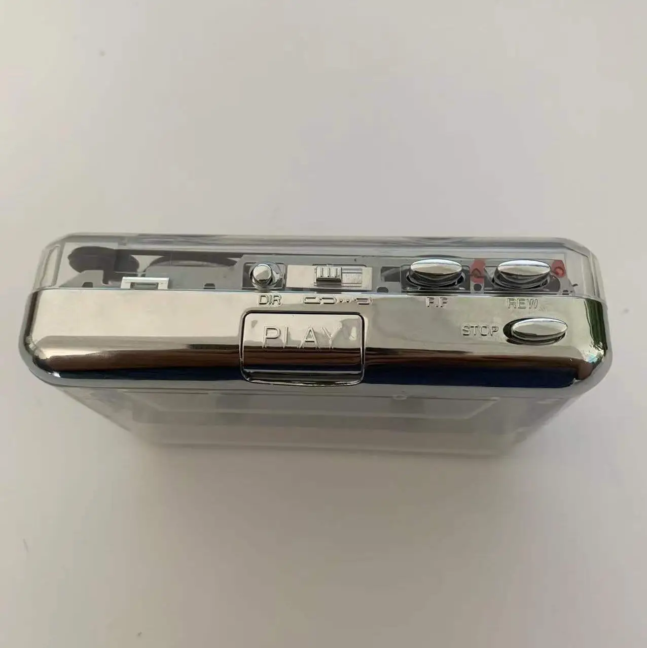 Cassette Player Portable Tape Recorder To Mp3 Full Transparent Shell Type-C Port Convert Walkman Tape To CD Audio Music Player cassette player music digitizer player