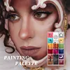 Imagi 16 Colors Face Paint Professional Abstract Palette For Kid Halloween/Art Party Fancy Makeup 3