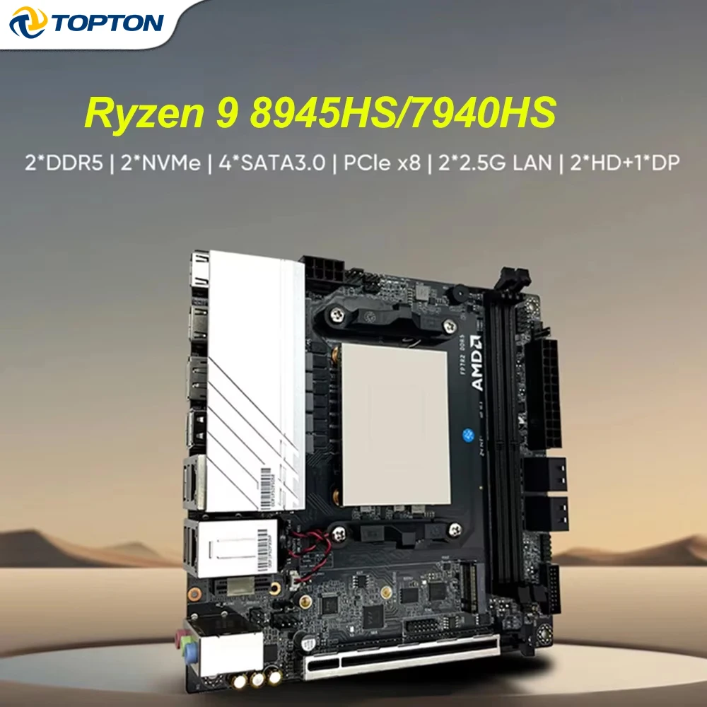 N17 Gaming NAS Motherboard AMD Ryzen 9 7940HS 8945HS R7-7840HS
