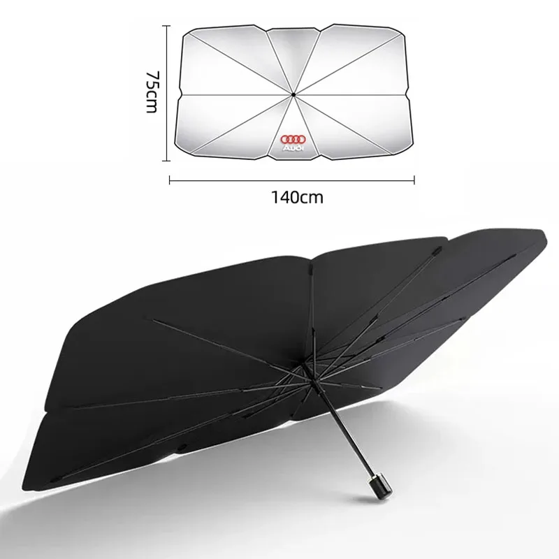 Car Windshield Sunshade Umbrella For Audi A1 A2 A3 A4 A5 A6 A7 A8 Q1 Q2 Q3 Q4 Q5 Q6 Q7 Q8 TT RS3 S5 B8 Quattro C6 B9 B6 S1 RS4 windshield sunshade,car sunshade,windshield sun shade