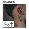 Clown Cross  Temporary Tattoo,Lasts To 15 Days New Technology Magic Waterproof Semi Permanent Sticker. 2