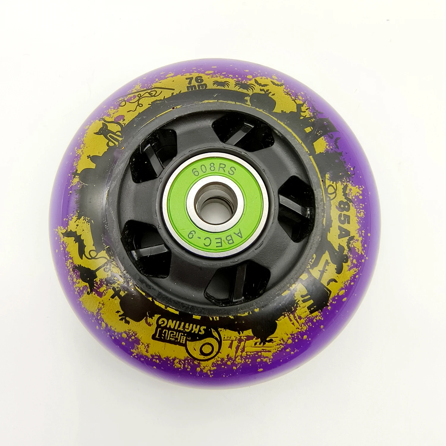 Roller Skating Wheels Inline Skate Wheel 76mm 85a abec-9 Bearing