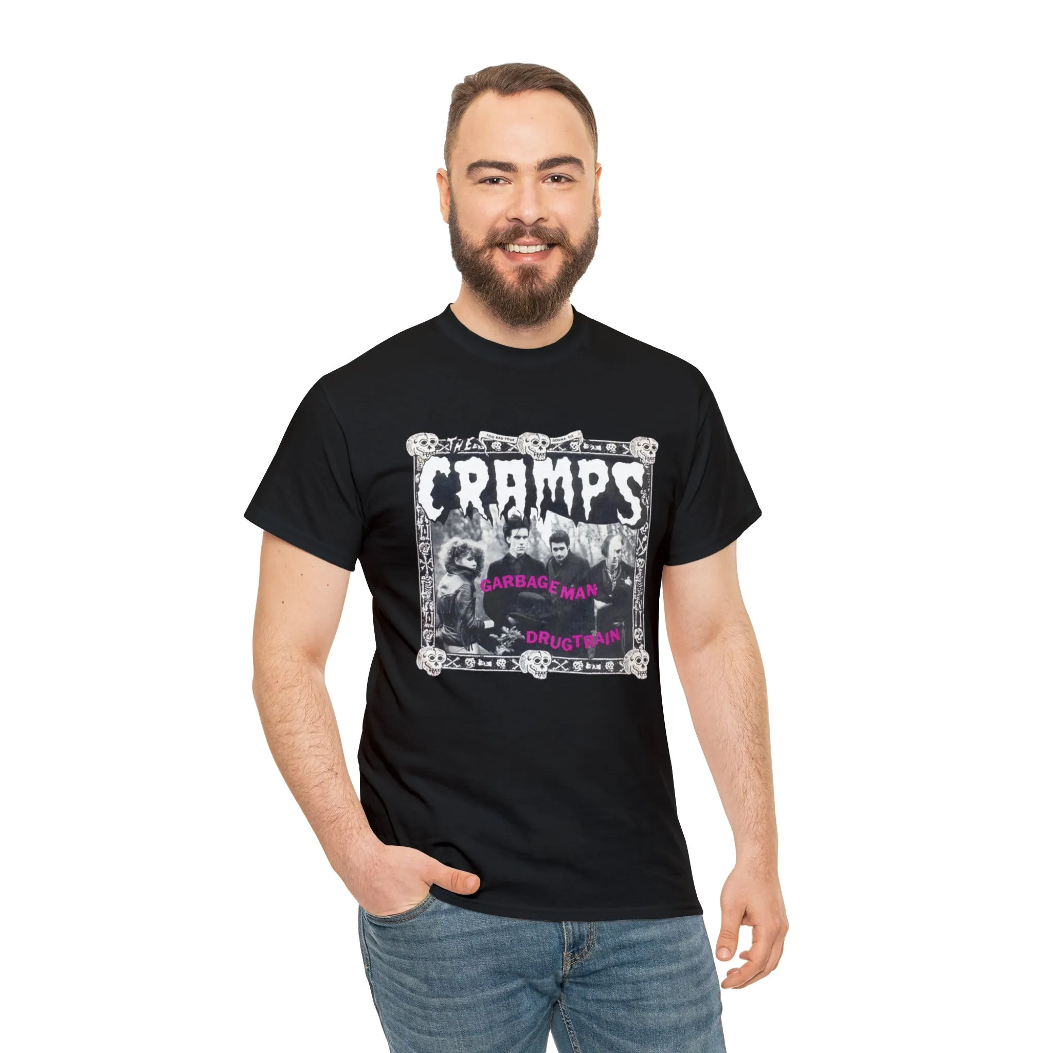 The Crystals Garbageman Drugtrain T-Shirt Felpa Con Cappuccio
