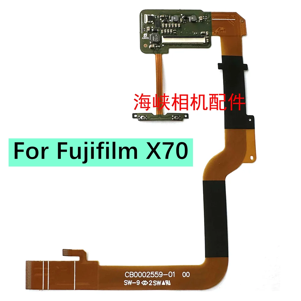후지필름 X70 LCD 힌지 플렉스 스크린 디스플레이 플립 케이블 FPC 플렉시블 리본 카메라 교체 수리 부품 새 제품