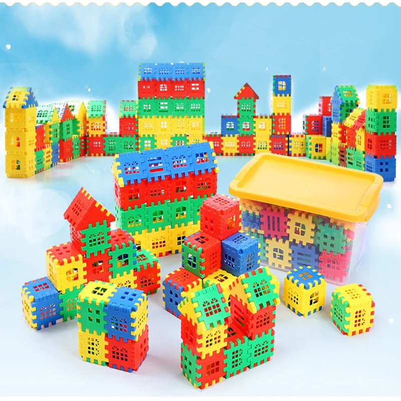 STYLEB-M-100-Montessori Blocs De Construction Jouets Pour Enfants De 2 ...