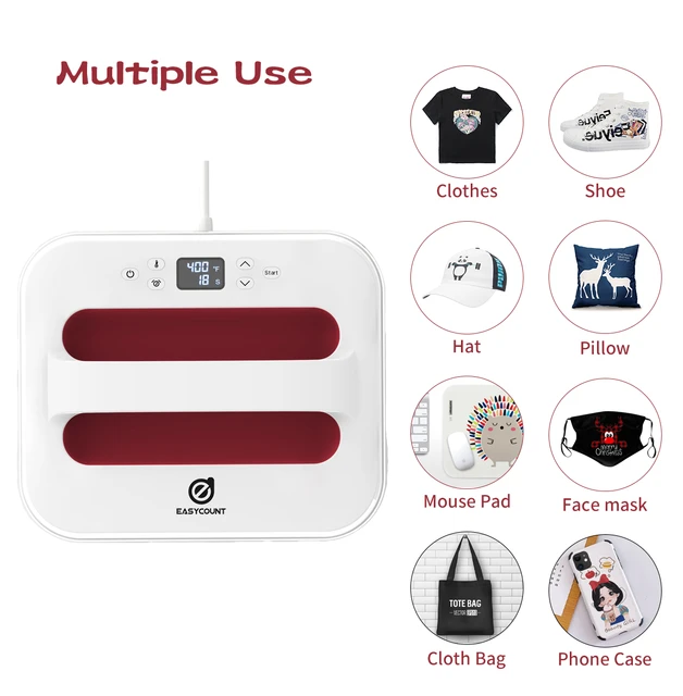 Cricut Machine portable hobby plotter 12x10 5 in 1 Cricut Heat Press