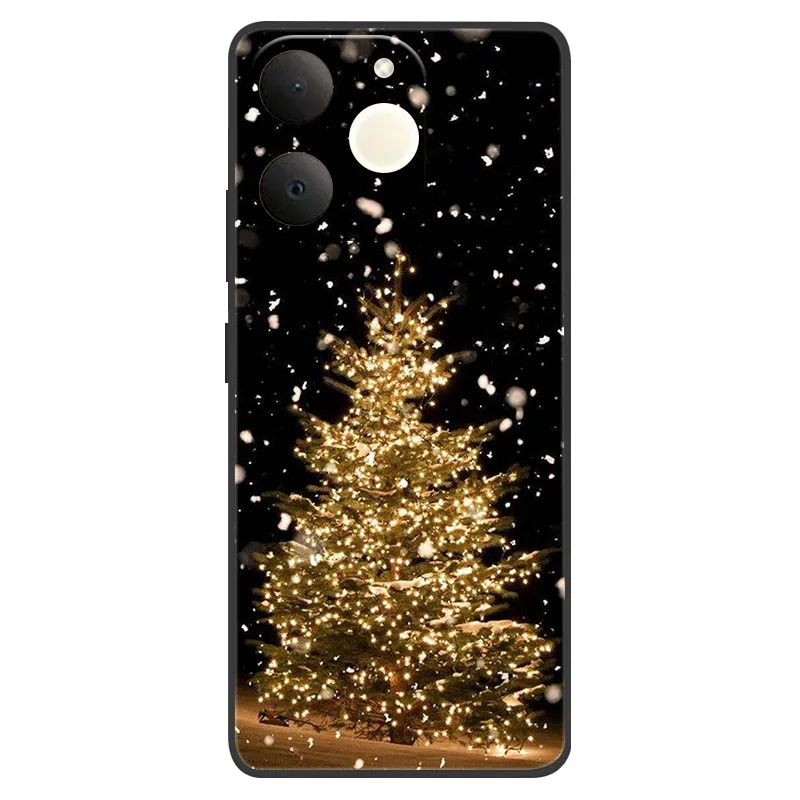 Christmas Edition Soft Silicone TPU Back Cover - Festive Phone Case Bumper
