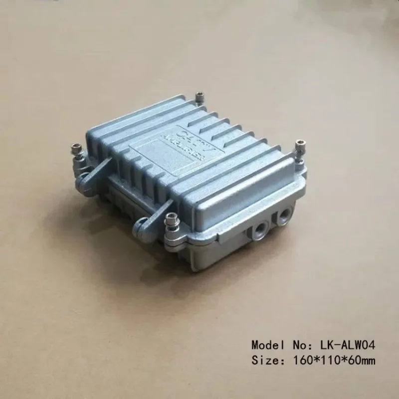 야외 알루미늄 다이 캐스트 하우징 케이스, 신호 증폭기 인클로저, DIY IP65 방수, 알루미늄 다이 캐스트 하우징, 160x110x60mm