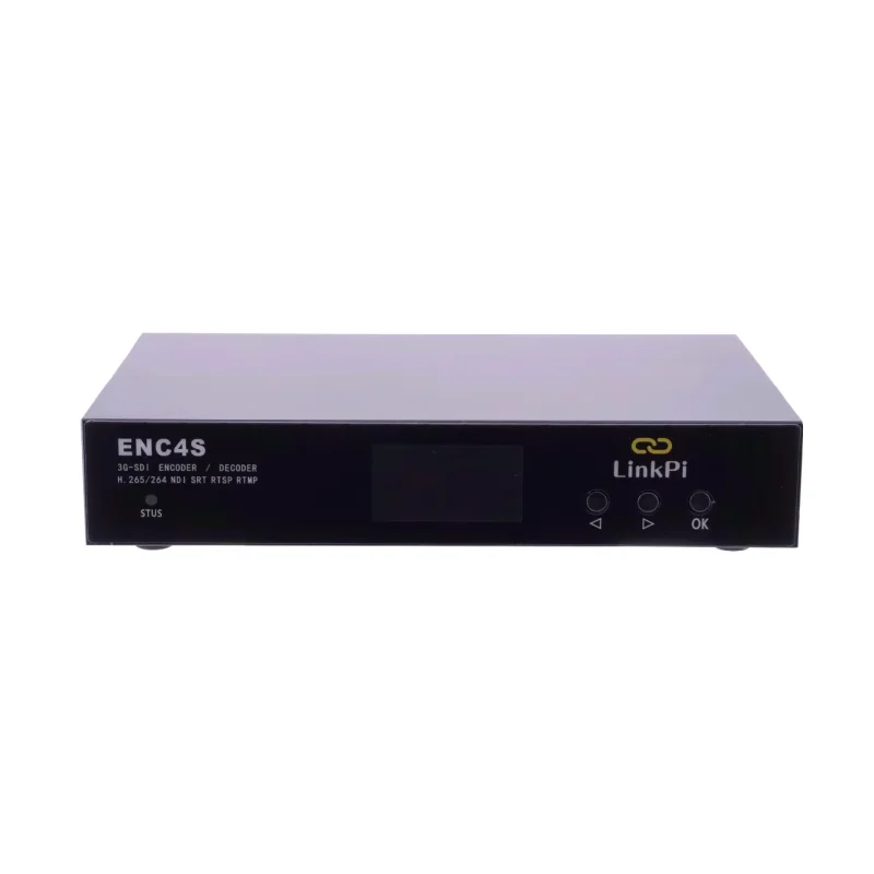 4-channel HD encoder decoder SDI to IP low latency (http/udp/rtsp/hls/rtmp) webcast push stream