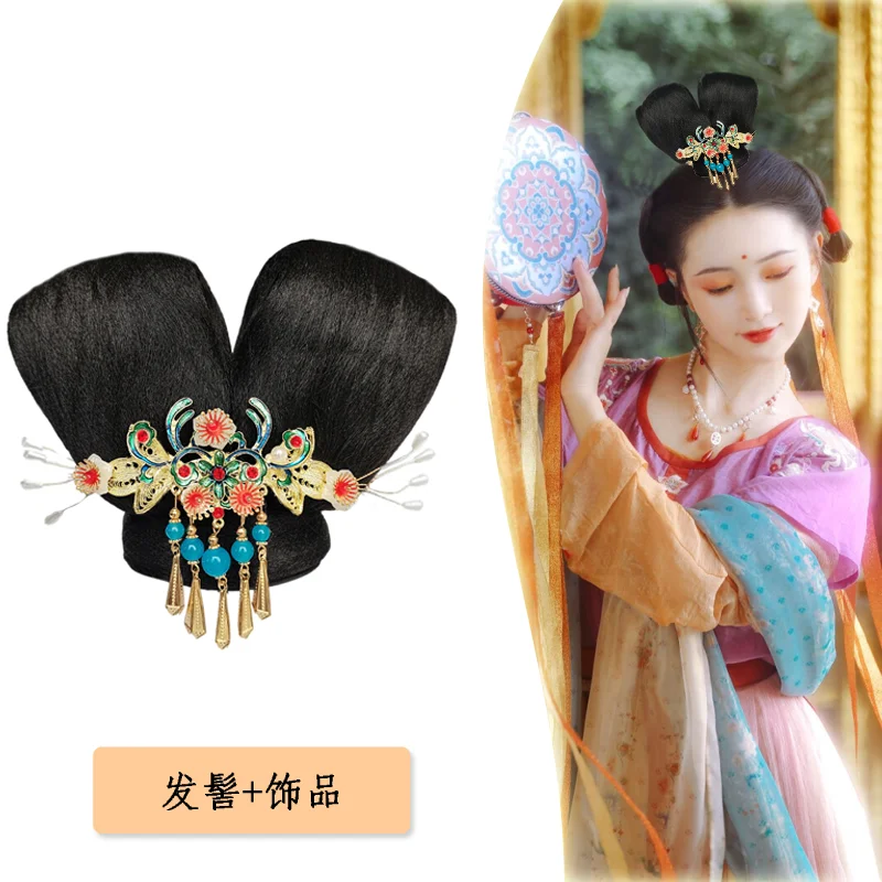 toilet cleaning brush stainless steel handle holder floor standing with base bathroom accessories wc decoration set tools Hanfu Women's Costume Chinese Ancient Wig Integrated with decoration COS Stage Mat hair accessories set Princess TV Cosplay Wig