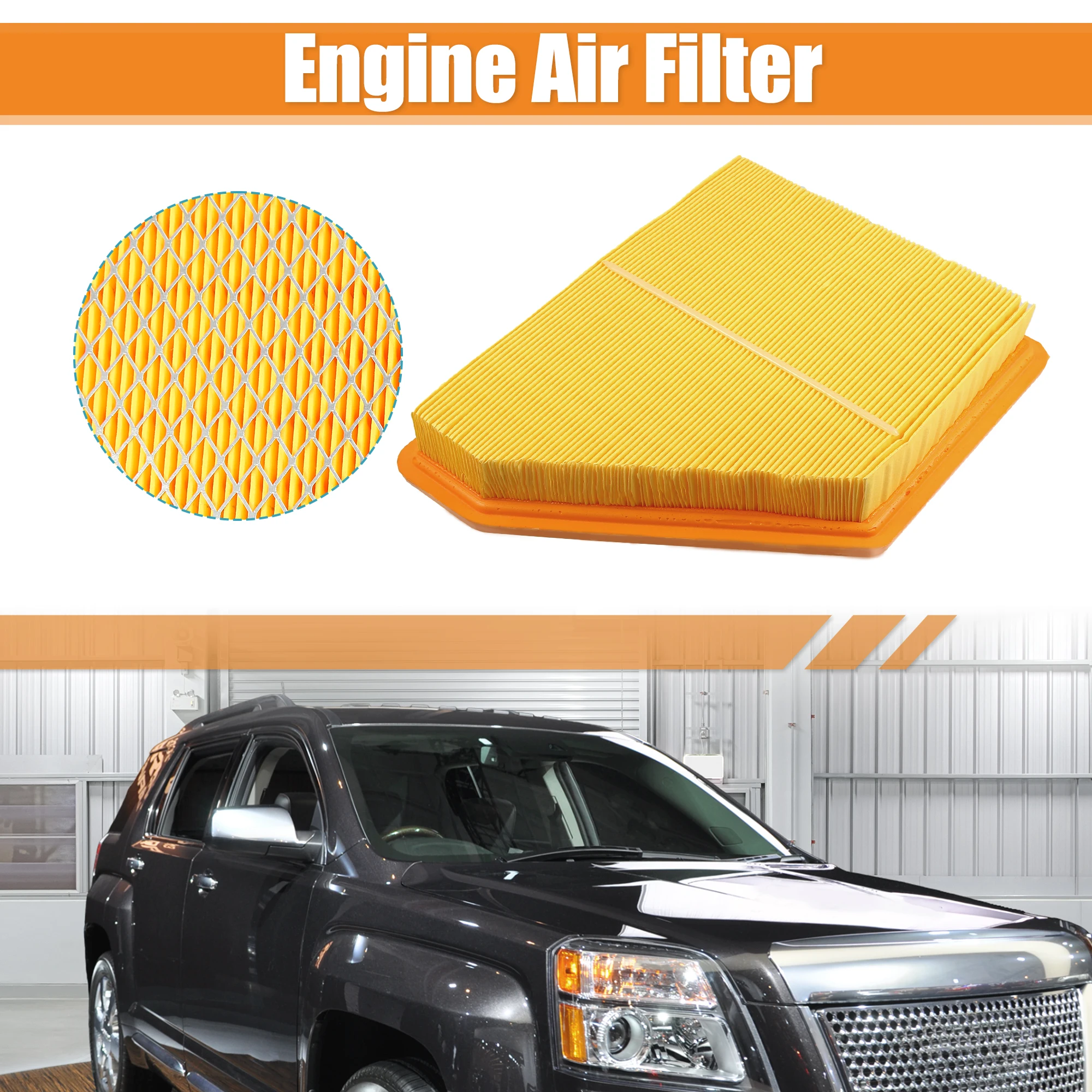 Car Diesel Engine Air Intake Filters Parts 23335811 for GMC Chevrolet 2.4L L4 3.0L V6 2010-Auto Accessories air filters car filter