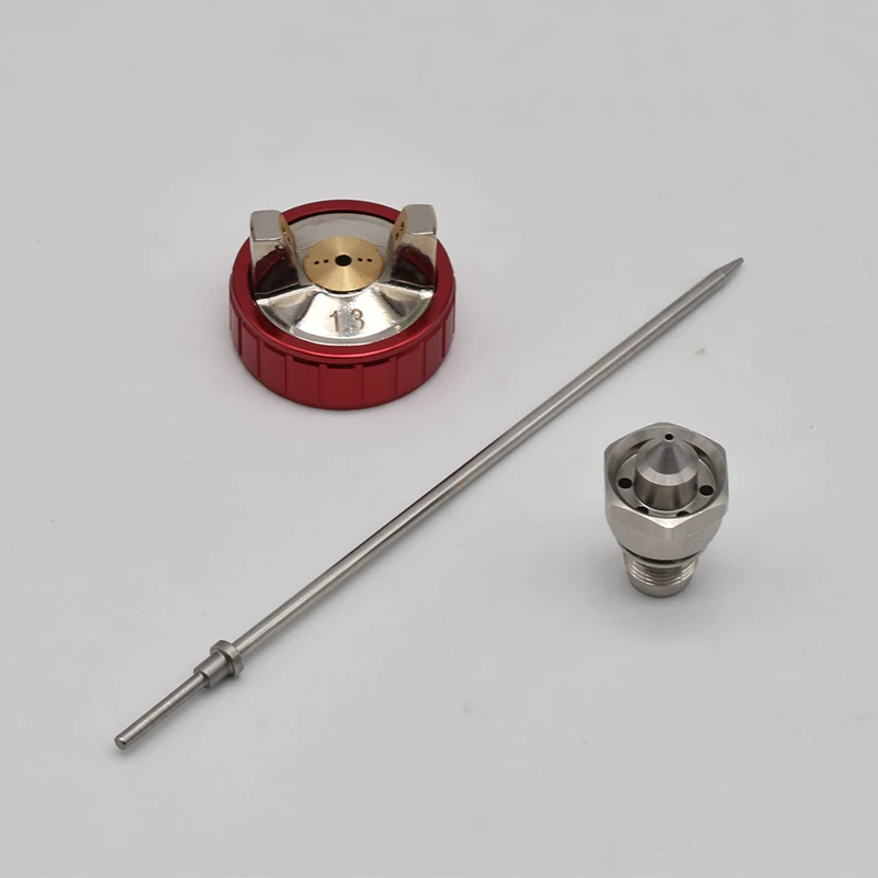 LVLP Spray Gun New R500 1.3/1.5/1.7/2.0MM Nozzle Needle Air Cap Sprayer Paint To