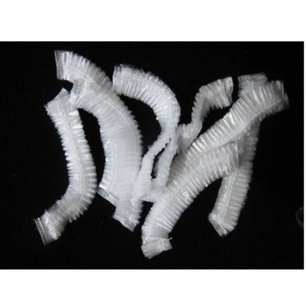 

Disposable Shower Cap Waterproof Oil Fume Proof Adult Kitchen Long Hair Cover Shower Cap Women's Headgear 200pcs