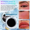 Black Color Changing Blush, Waterproof Brightening Light-Wight Non-Sticky Cream Blush, Beginner Friendly Hot Pink Black Blush 5