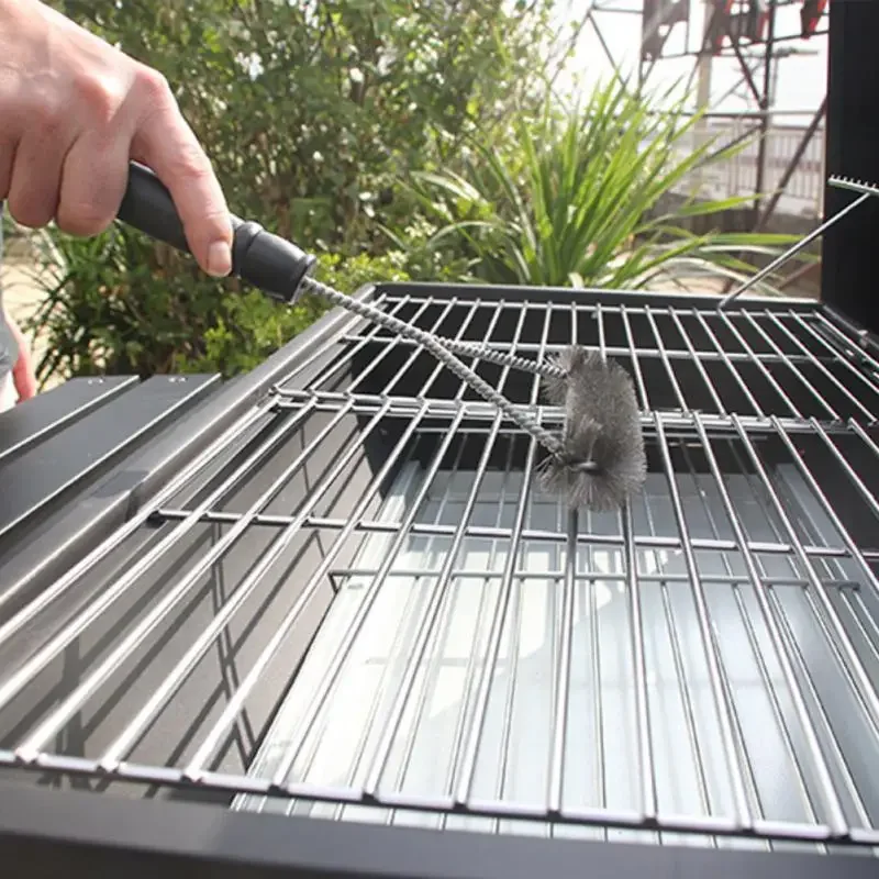 Grill Brush Scraper BBQ Cleaner Tools for All Grill Types Including Weber Barbecue Accessories