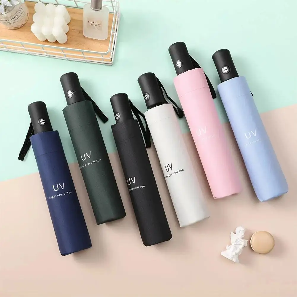 Folding Automatic Mini Umbrella Anti UV Rain Sun Umbrella Fashion Portable Wind And Light Proof Sunshade mini umbrella wind resistant umbrella folding umbrella mini sun umbrella automatic sun umbrella automatic umbrella windproof umbrella sun umbrella