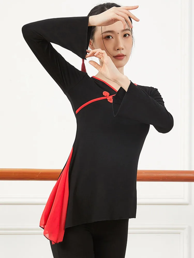 

Женский костюм для латиноамериканских танцев, элегантный однотонный костюм с бахромой из хлопка для тренировок и соревнований