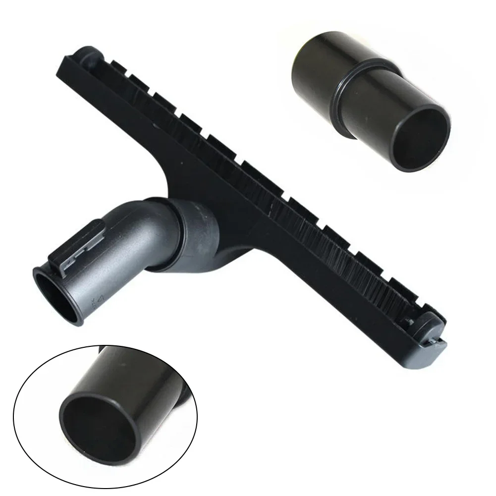 범용 진공 청소기용 어댑터 깍지 헤드, 블랙 ABS, 32mm 깍지 헤드, 360 도 바닥 브러시 도구
