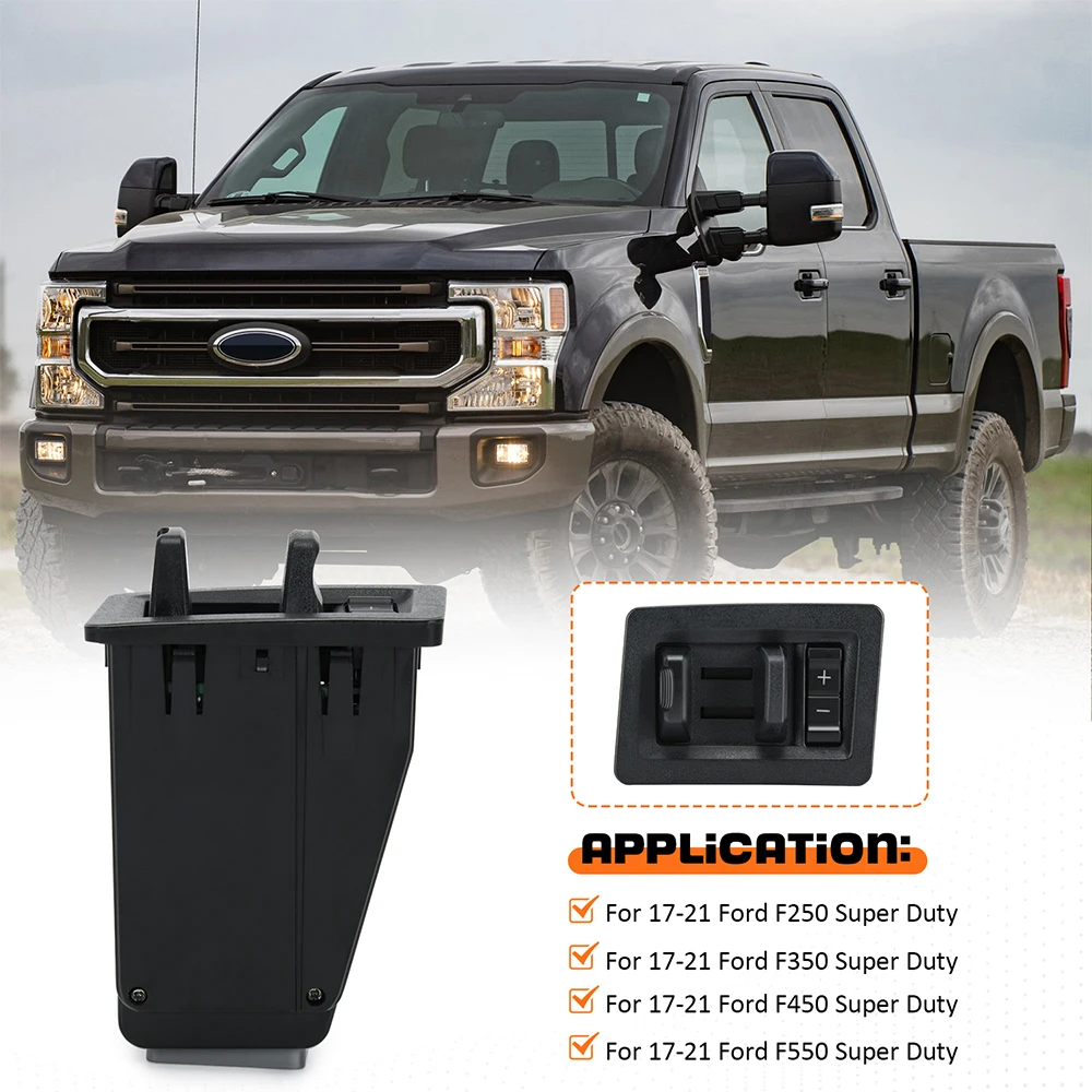 Trailer Brake Control Module For 17-21 Ford F250 F350 Black Interior Switch Assembly Ensure Driving Safety HC3Z2C006AA