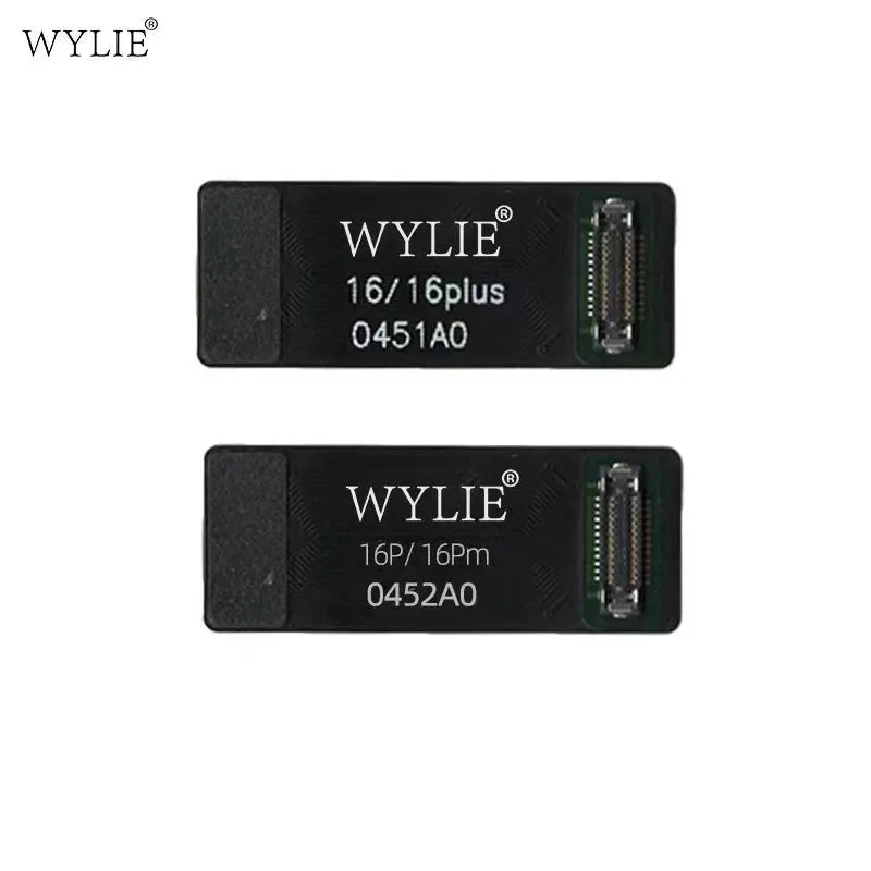 WYLIE LCD 디스플레이 테스트 리본 케이블, 오리지널 커넥터, 아이폰 13 미니/14 프로/15 프로 맥스/16PM 스크린 테스트 연장 케이블