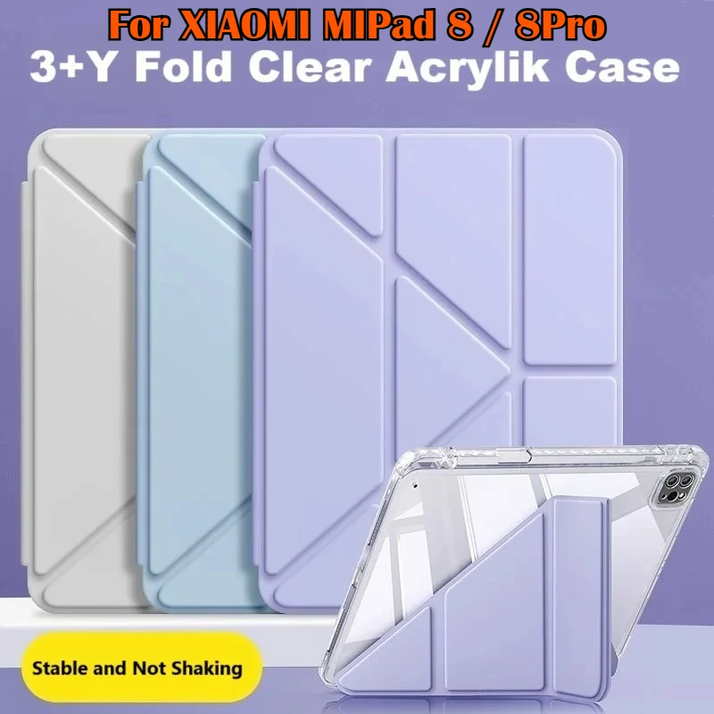 Versatile Tablet Cover with Pen Slot and Foldable Stand