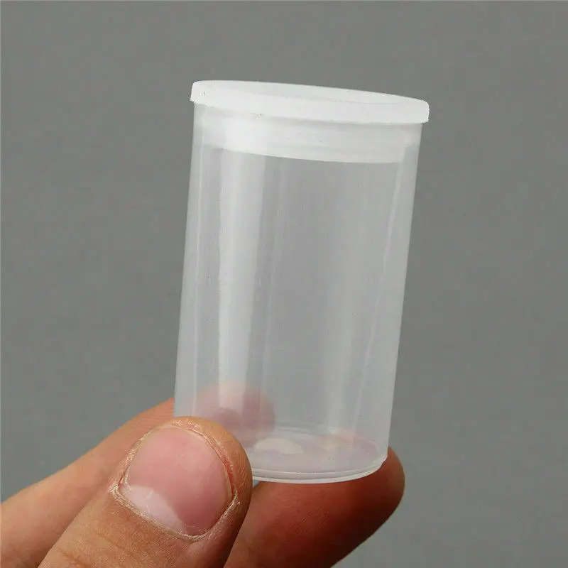 30pc~10Pc 32x54 mm Plastic Cans Empty Bottle Seal Film Case Canisters Container for Accessories Art Bead Coinn Pill Fishing Bait storage box,storage can