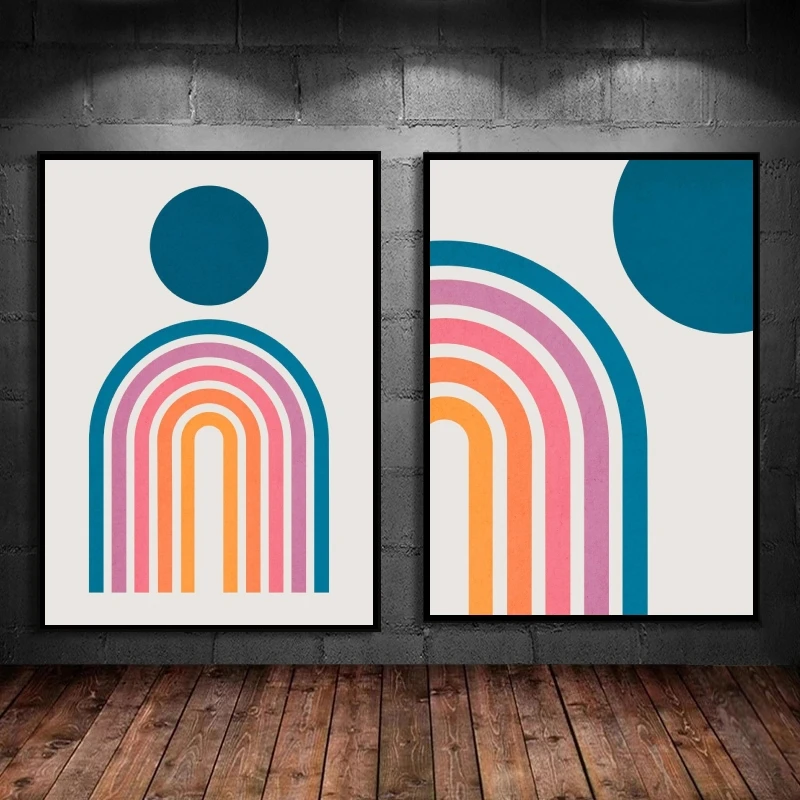 

Canvas Posters Line geometry 9 Picture Print Wall Christmas Gifts High Quality Art Decoration Paintings Kid Action Figures