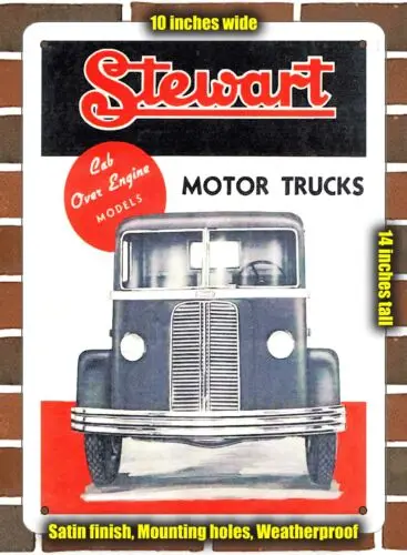 

Металлический знак-1939 steборот COE грузовики-10x14 дюймов