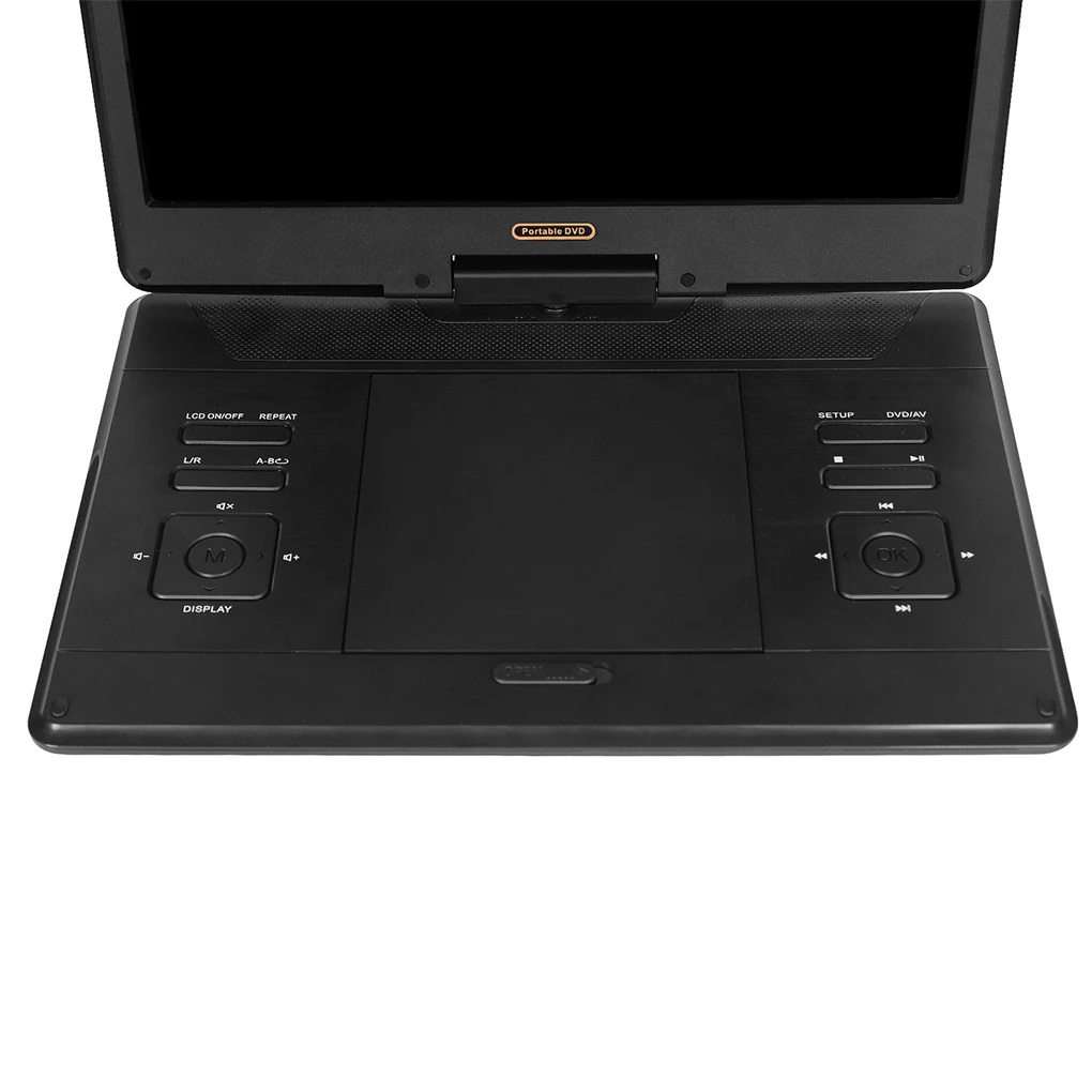 25 inch Portable DVD Player With High-definition Mobile DVD For Outdoor Home Player With 3000MA Battery