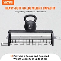 VEVOR 3 Layers Power Tool Organizer Wrench Wall Mount Holder Workshop Storage Rack Garage Metal Shelf for Screwdriver Tools 2