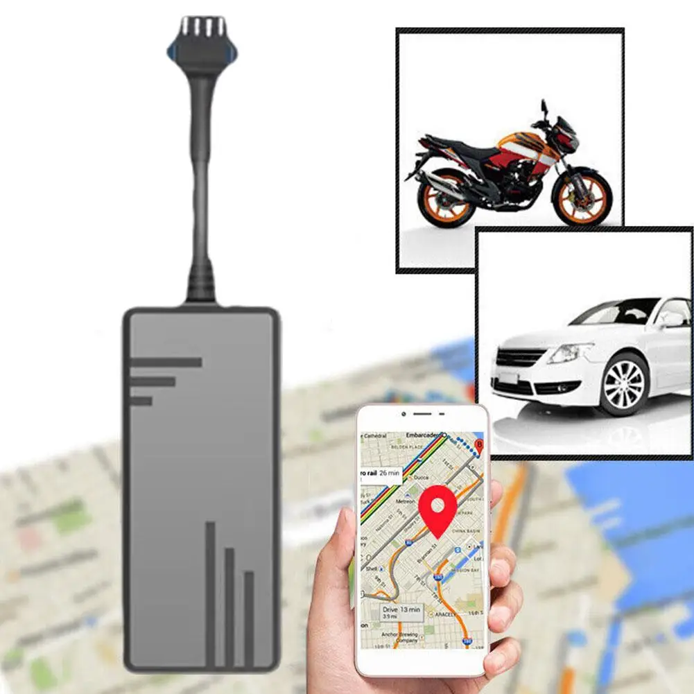 

Mini Gps Locator Tracking Device Car Motorcycle GSM System Time Real Remote APP Locator Monitoring Control With U4O5