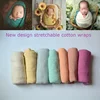 Newborn Photography Props Wrap Baby Blanket Soft Stretchable Cotton Swaddling Photography Backdrop Babies Accessories 1