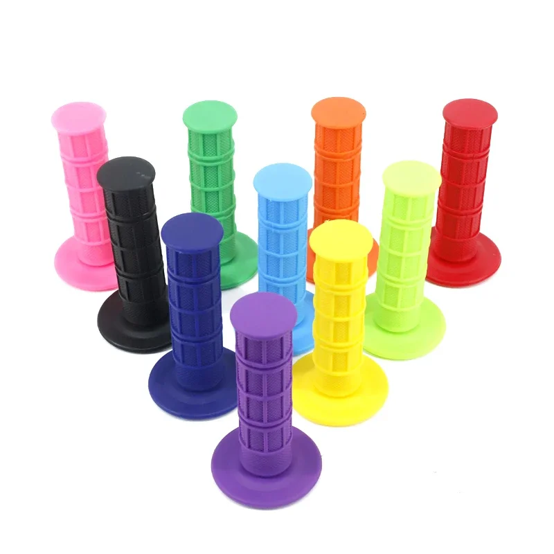 Manopole Moto Universali Antiscivolo - 2 Pezzi Per Manubri 22 Mm E 24 Mm, In Gomma Morbida - Foto 5