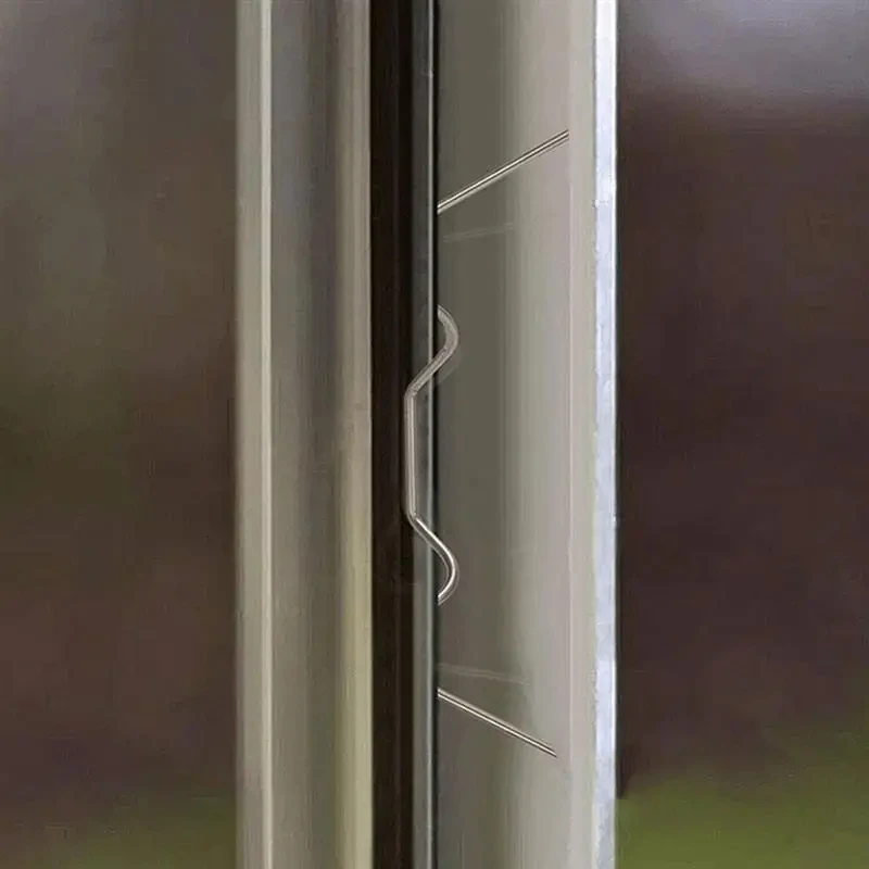 Greenhouse Glazing Clips 50/100 W/Z Glasshouse Stainless Steel Spring Garden Spares Glass Frame Fixing