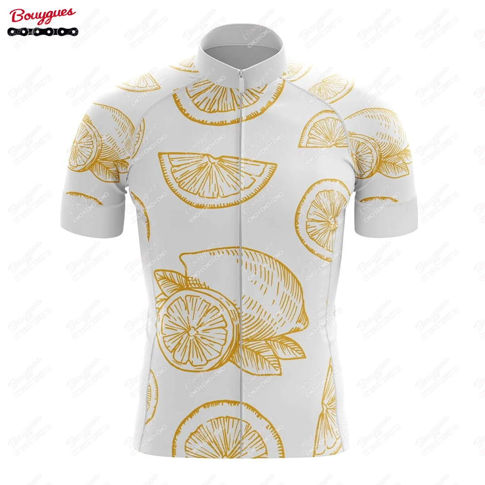 thumbnail image 1 of Maillot de ciclismo de la serie Fruit para hombre, manga corta, reflectante, para ciclismo de montaña, equipo profesional de descenso, nuevo, 1 of 5