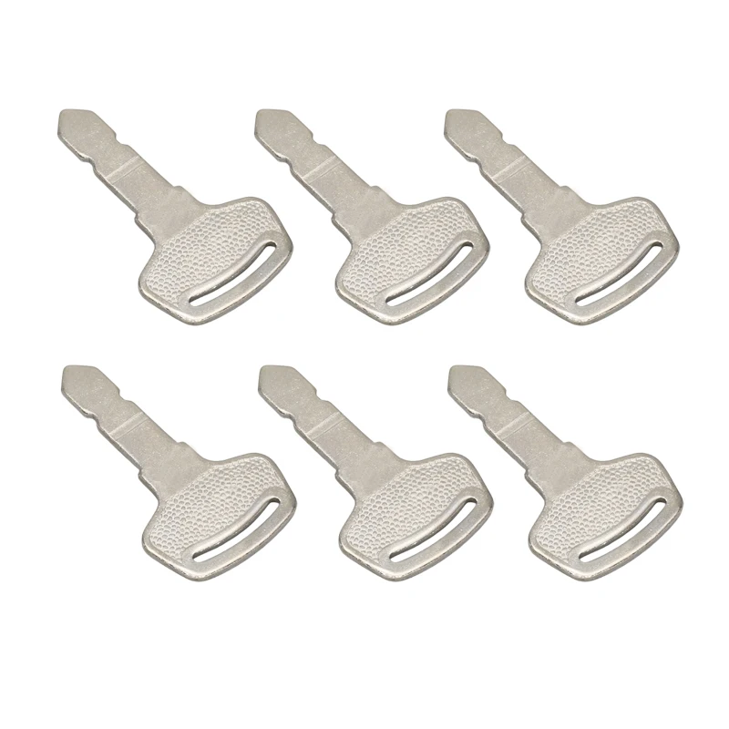 6 PCS Ignition Key R45361 AT195302 AT145929 AR51481 Compatible with John Deere Tractor 1020 1120 1030 1130 1630 1054 1404 1520