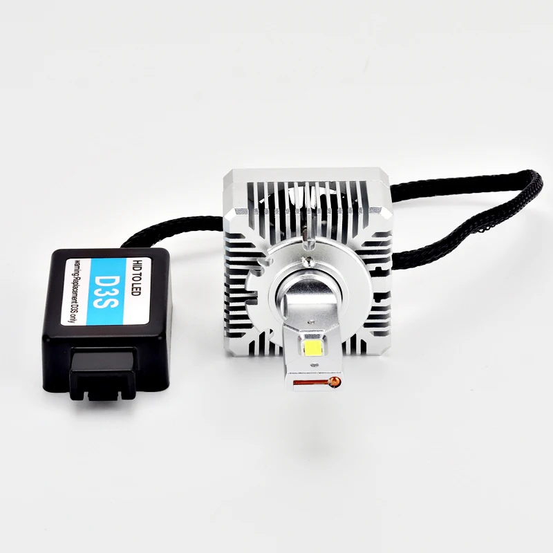 300W D3S LED D1S 헤드라이트, 6500K 슈퍼 캔버스 외부 드라이버, 자동 LED 헤드라이트